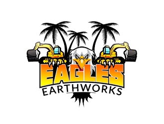 Eagles Earthworks logo design by zizo