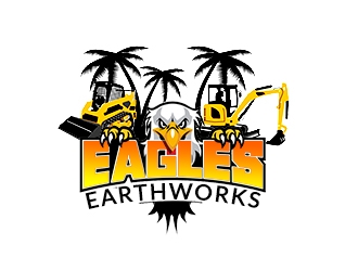 Eagles Earthworks logo design by zizo