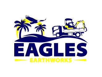 Eagles Earthworks logo design by mckris