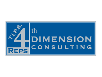 T.I.P.S. 4 Reps-4th Dimension Consulting logo design by torresace