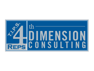 T.I.P.S. 4 Reps-4th Dimension Consulting logo design by torresace