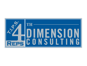 T.I.P.S. 4 Reps-4th Dimension Consulting logo design by torresace