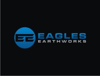 Eagles Earthworks logo design by Franky.