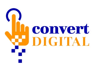 Convert Digital logo design by Shabbir