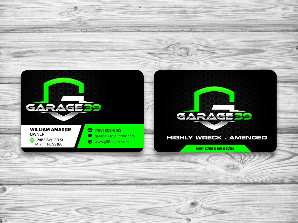 Garage 39 logo design by jaize