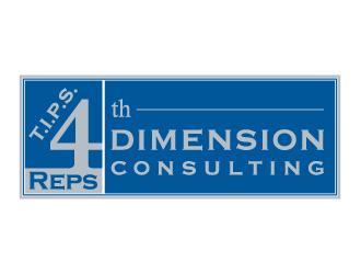 T.I.P.S. 4 Reps-4th Dimension Consulting logo design by torresace