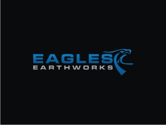 Eagles Earthworks logo design by Franky.