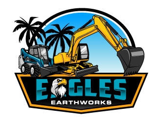 Eagles Earthworks logo design by daywalker