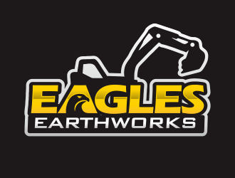 Eagles Earthworks logo design by YONK