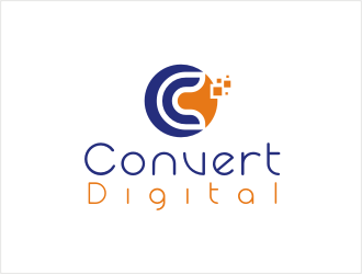 Convert Digital logo design by bunda_shaquilla