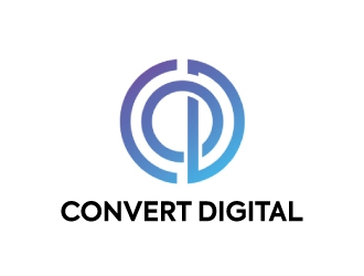 Convert Digital logo design by nehel