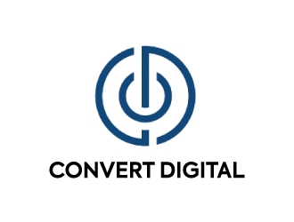 Convert Digital logo design by nehel