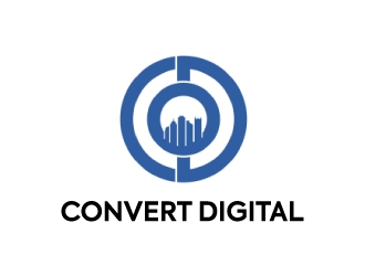 Convert Digital logo design by nehel