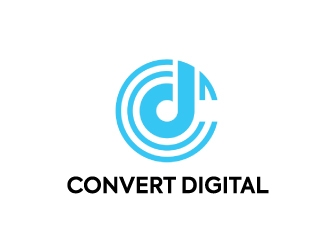 Convert Digital logo design by nehel