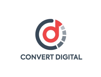 Convert Digital logo design by nehel