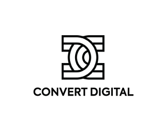 Convert Digital logo design by nehel