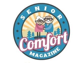 Senior Comfort Magazine logo design by Suvendu