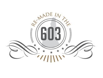 Re-MADE in the 603 logo design by LogoInvent