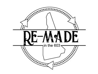 Re-MADE in the 603 logo design by LogoInvent