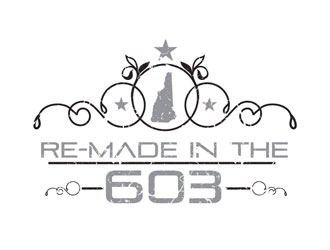 Re-MADE in the 603 logo design by LogoInvent