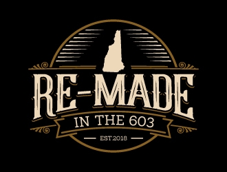 Re-MADE in the 603 logo design by jaize