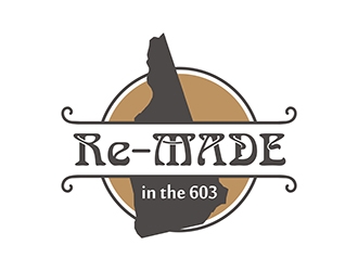 Re-MADE in the 603 logo design by gitzart