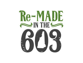 Re-MADE in the 603 logo design by megalogos