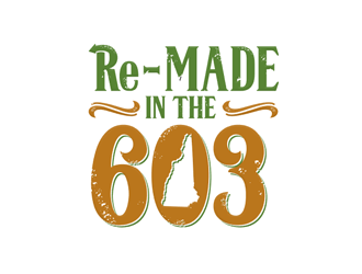 Re-MADE in the 603 logo design by megalogos