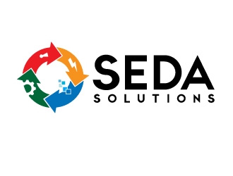 seda solutions logo design by Marianne