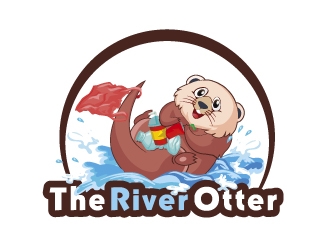 The River Otter logo design by alxmihalcea