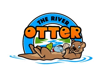 The River Otter logo design by daywalker