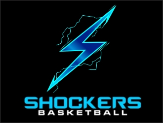 Shockers Basketball logo design by xteel