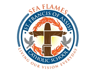 St. Francis of Assisi Catholic School logo design by DreamLogoDesign