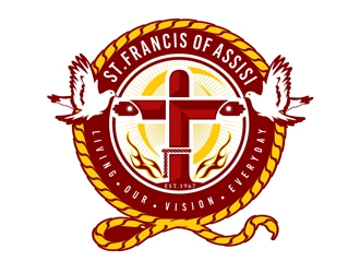 St. Francis of Assisi Catholic School logo design by DreamLogoDesign