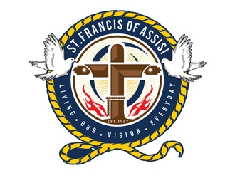 St. Francis of Assisi Catholic School logo design by DreamLogoDesign