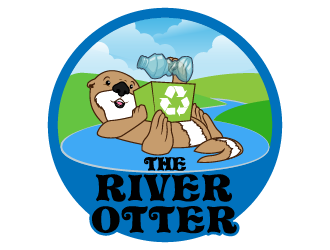 The River Otter logo design by reight