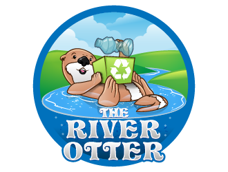 The River Otter logo design by reight