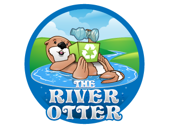 The River Otter logo design by reight