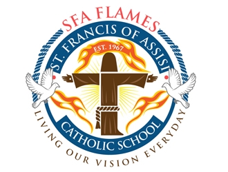 St. Francis of Assisi Catholic School logo design by DreamLogoDesign