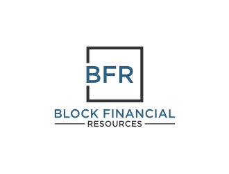 Block Financial Resources (BFR) logo design by yeve