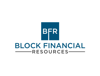 Block Financial Resources (BFR) logo design by logitec