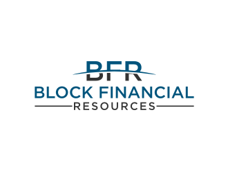 Block Financial Resources (BFR) logo design by logitec