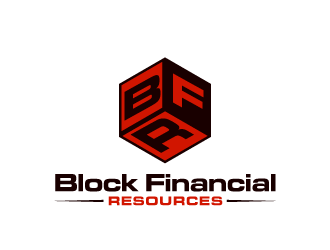 Block Financial Resources (BFR) logo design by tec343