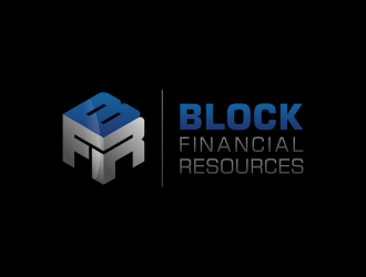 Block Financial Resources (BFR) logo design by pakNton