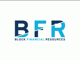 Block Financial Resources (BFR) logo design by AYATA