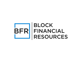 Block Financial Resources (BFR) logo design by alby