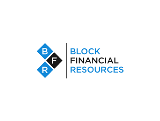 Block Financial Resources (BFR) logo design by alby