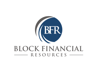 Block Financial Resources (BFR) logo design by iltizam