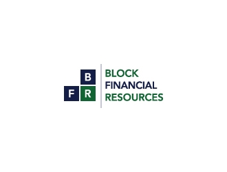 Block Financial Resources (BFR) logo design by Erasedink