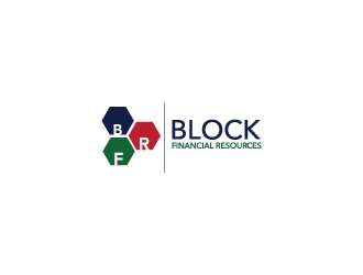 Block Financial Resources (BFR) logo design by Erasedink